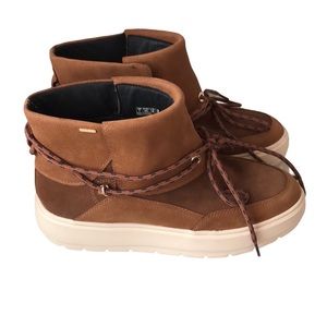 Geox Respira Amphibiox Cognac ankle boots